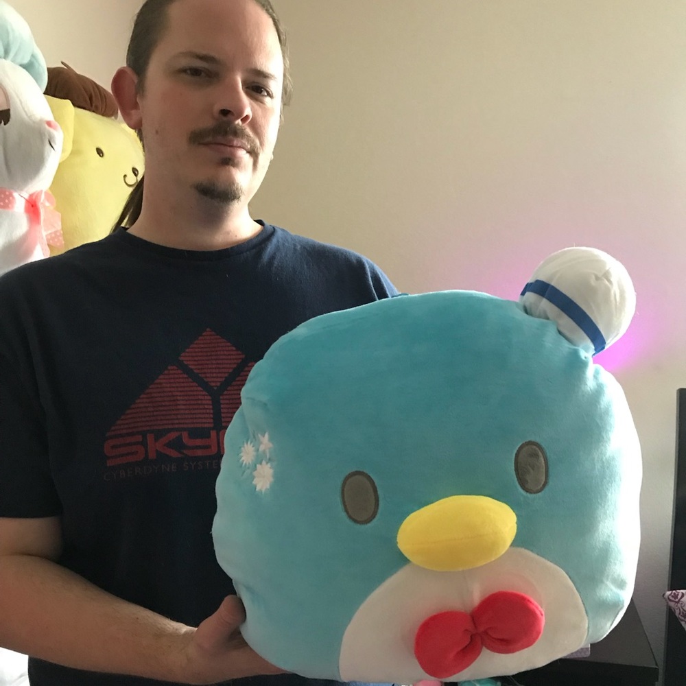 Big Tuxedo Sam Squishy Cushion